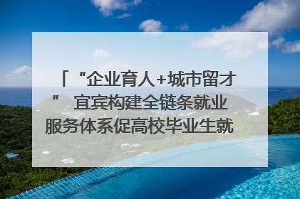 “企业育人+城市留才” 宜宾构建全链条就业服务体系促高校毕业生就业｜您牵挂的四川