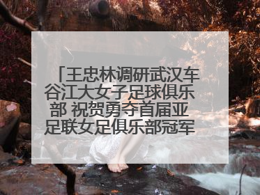 王忠林调研武汉车谷江大女子足球俱乐部 祝贺勇夺首届亚足联女足俱乐部冠军联赛冠军