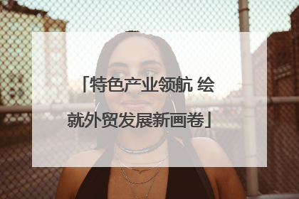 特色产业领航 绘就外贸发展新画卷