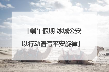 端午假期 冰城公安以行动谱写平安旋律
