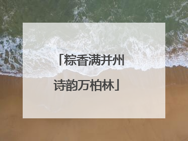 粽香满并州 诗韵万柏林