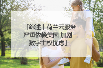 综述丨荷兰云服务严重依赖美国 加剧数字主权忧虑