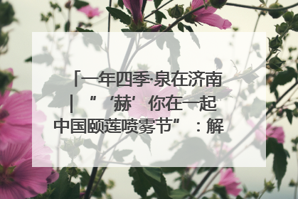 一年四季·泉在济南｜“‘赫’你在一起 中国颐莲喷雾节”：解锁济南夏日消费热潮中的国货新势力