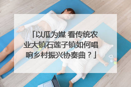 以瓜为媒 看传统农业大镇石莲子镇如何唱响乡村振兴协奏曲？
