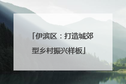 伊滨区：打造城郊型乡村振兴样板