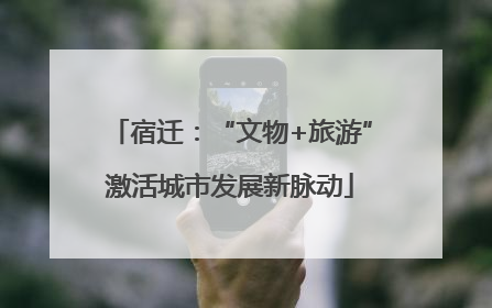 宿迁：“文物+旅游”激活城市发展新脉动