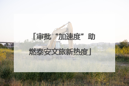 审批“加速度”助燃泰安文旅新热度