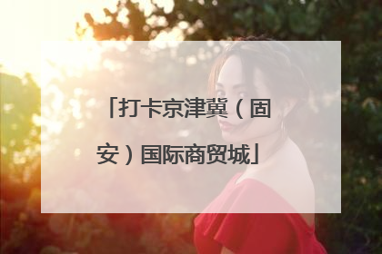 打卡京津冀（固安）国际商贸城