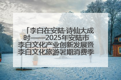 李白在安陆·诗仙大成时——2025年安陆市李白文化产业创新发展暨李白文化旅游暑期消费季活动在武汉启幕