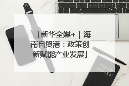新华全媒+｜海南自贸港：政策创新赋能产业发展