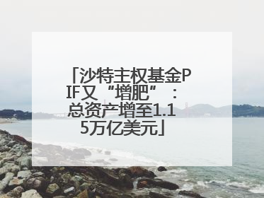 沙特主权基金PIF又“增肥”：总资产增至1.15万亿美元