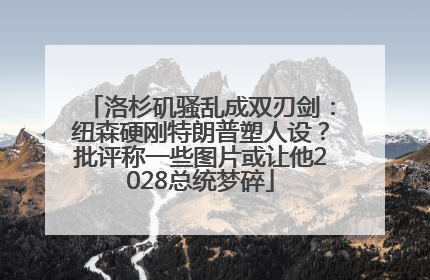 洛杉矶骚乱成双刃剑：纽森硬刚特朗普塑人设？批评称一些图片或让他2028总统梦碎