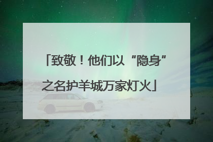 致敬！他们以“隐身”之名护羊城万家灯火
