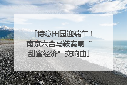 诗意田园迎端午！南京六合马鞍奏响“甜蜜经济”交响曲