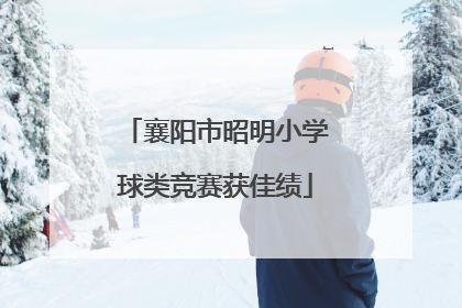 襄阳市昭明小学球类竞赛获佳绩