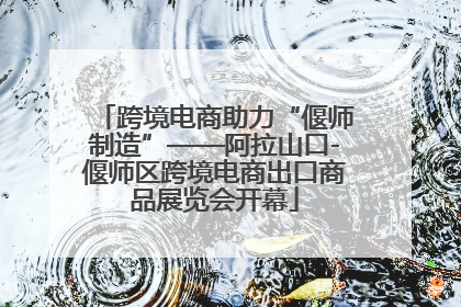 跨境电商助力“偃师制造”——阿拉山口-偃师区跨境电商出口商品展览会开幕