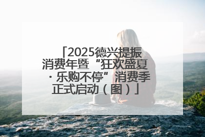 2025德兴提振消费年暨“狂欢盛夏・乐购不停”消费季正式启动（图）