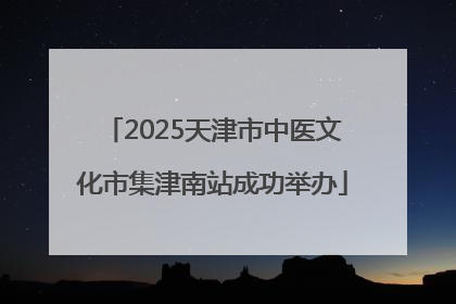 2025天津市中医文化市集津南站成功举办